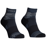 Damskie skarpetki z wełny merino Ortovox All Mountain Quarter Socks W czarny/szary Black Raven