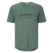 Męska koszulka kolarska Scott Tee M's Vertic DRI SS ciemnozielony tranquil green