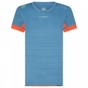 Koszulka damska La Sportiva Sunfire T-Shirt W niebieski/czerwony Atlantic/Paprika