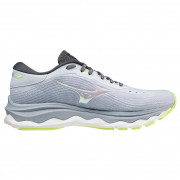 Damskie buty do biegania Mizuno Wave Sky 5 jasnoniebieski Heather/White/Neo Lime