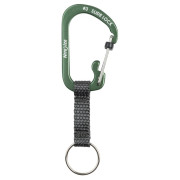 Karabińczyk pomocniczy Nite Ize SlideLock Key Ring Aluminum oliwkowy Olivová
