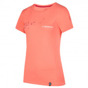Koszulka damska La Sportiva Windy T-Shirt W jasnoróżowy Flamingo/Velvet