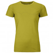 Damska koszulka Ortovox W's 120 Tec Mountain T-Shirt jasnozielony dirty daisy