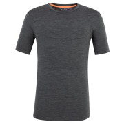 Męska koszulka Salewa Pure Eagle Amr M Smles Tshirt. ciemnoszary Black Out