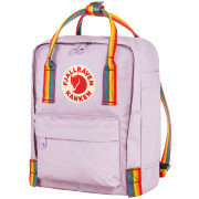Plecak Fjällräven Kånken Rainbow Mini fioletowy Pastel Lavender-Rainbow