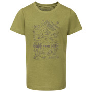 T-shirt dziecięcy Alpine Pro Nogero Green Oasis zielony GREEN OASIS VARIANTA PA