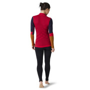 Damska koszulka Smartwool W Intraknit Merino 200 Colorblock 1/4 Zip