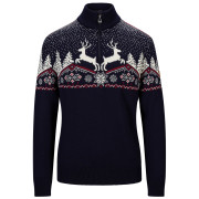 Sweter damski Dale of Norway Dale Christmas Fem Sweater ciemnoniebieski/biały Navy Offwhite Redrose