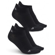 Skarpetki Craft Shaftless 2-Pack czarny Black