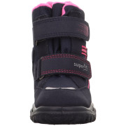 Dziecięce buty zimowe Superfit Husky Blau/Pink