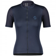 Damska koszulka kolarska Scott Endurance 10 s/sl ciemnoniebieski dark blue/metal blue