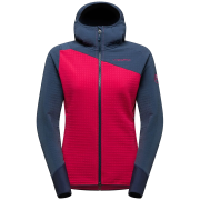 Damska kurtka polarowa La Sportiva Bristen Thermal Hoody W różówy/szary Azalea/Night Sky