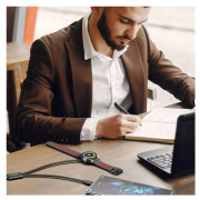 Kabel do ładowania i przesyłania danych Swissten Wireless magnetic charging cable 2in1 for Samsung Watch + USB-C 1,2 m