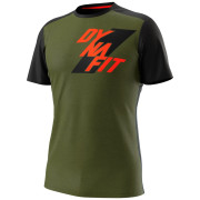 Koszulka męska Dynafit Transalper Light M S/S Tee zielony Winter Moss