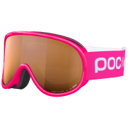 Dziecięce gogle narciarskie POC POCito Retina różowy Fluorescent Pink/Partly Sunny Light Orange