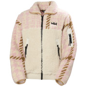 Damska kurtka polarowa Helly Hansen W Moonlit Pile Jacket różowy/biały 079 Pink Shake Broxburn Plaid