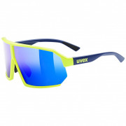 Okulary sportowe Uvex Sportstyle 237 żółty/niebieski Yellow Blue Matt/Mirror Blue