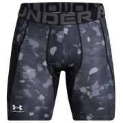 Męskie szorty Under Armour HG Armour Prtd Comp Sts szary/czarny BLK