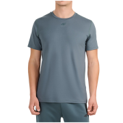 Męska koszulka 4F Tshirt Fnk M2354 ciemnozielony Dark Green