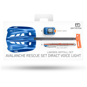 Zestaw lawinowy Ortovox Rescue Set Diract Voice Light niebieski Blue