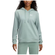 Bluza damska Under Armour Rival Terry Hoodie jasnozielony Silica Green / / White