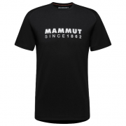 Koszulka męska Mammut Trovat T-Shirt Men Logo czarny black