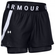Szorty damskie Under Armour Play Up 2-in-1 Shorts czarny Black/Black/White