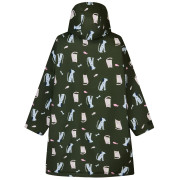 Płaszcz nieprzemakalny dziecięcy Regatta Junior Changing Robe Dark Khaki Cat Dog