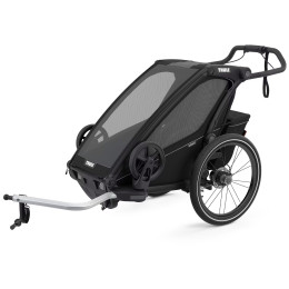Przyczepka rowerowa Thule Chariot Sport1 czarny Midnight Black