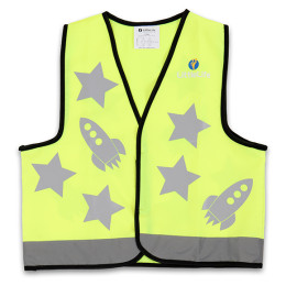 Kamizelka dziecięca LittleLife Hi-Vis Safety Vest żółty