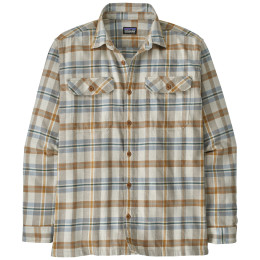 Koszula męska Patagonia Fjord Flannel Shirt Midweight beżowy Fields: Natural