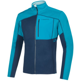 Męska bluza La Sportiva Elements Jkt M (2023) niebieski/jasnoniebieski Night Blue/Crystal