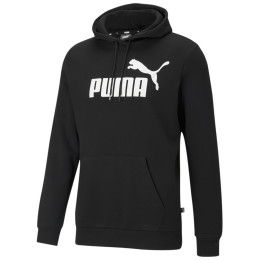 Męska bluza Puma ESS Big Logo Hoodie FL czarny black