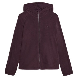 Bluza damska 4F Fleece F291 ciemnofioletowy DARK VIOLET