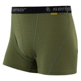Bokserki Sensor Merino Wool Active safari zielony Safari