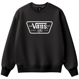 Bluza męska Vans Knu Patch Crew czarny Black