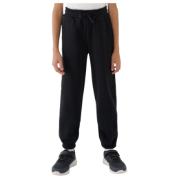 Spodnie dziecięce 4F Trousers Cas F1509 czarny DEEP BLACK