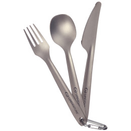 Sztućce LifeVenture Superlight Titanium Cutlery Set