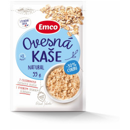 Kasza Emco Kasza owsiana natural -30% cukru 55g
