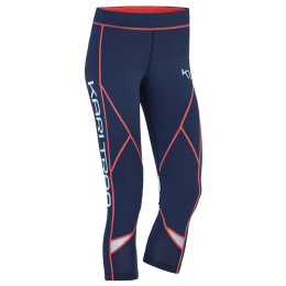 Legginsy damskie 3/4 Kari Traa Louise 3/4 Tights (2020) niebieski Marin