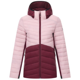 Kurtka damska Regatta Womens Hooded Leedre Hybrid różowy PwdrLlc/Fig