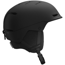 Kask narciarski dla dzieci Salomon Husk Jr czarny Black