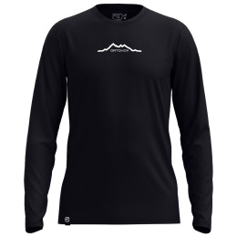 Koszulka męska Ortovox 150 Cool Mountain Long sleeve czarny Black Raven