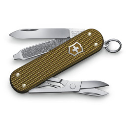 Składany nóż Victorinox Classic Alox SD 2024 brązowy