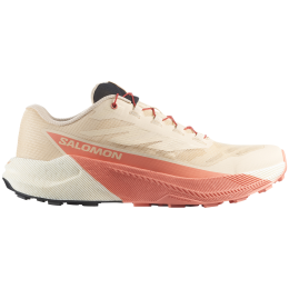 Buty damskie Salomon Pulsar biały/pomarańczowy Tender Peach / Vanilla Ice / Fusion Coral