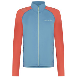Bluza damska La Sportiva Hera Jkt W niebieski/czerwony Atlantic/Paprika
