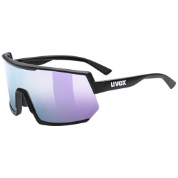 Okulary przeciwsłoneczne Uvex Sportstyle 235 czarny/biały Black Matt/Mir. Lavender