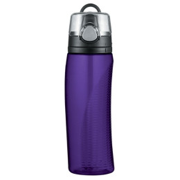 Butelka Thermos Hydratační láhev s počítadlem fioletowy purple