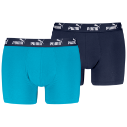 Męskie bokserki Puma Elements Basic Boxers 2P