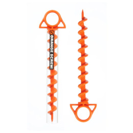 Śledzie do namiotu Nite Ize Orange Screw Large pomarańczowy